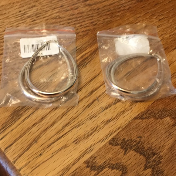 925 sterling silver hoop earrings - Picture 8 of 8